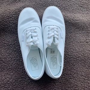 New white VANS